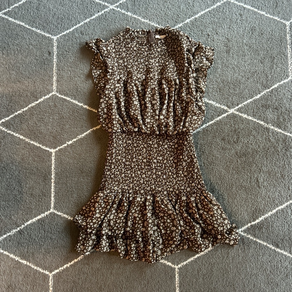 Floral Ruffle Dress